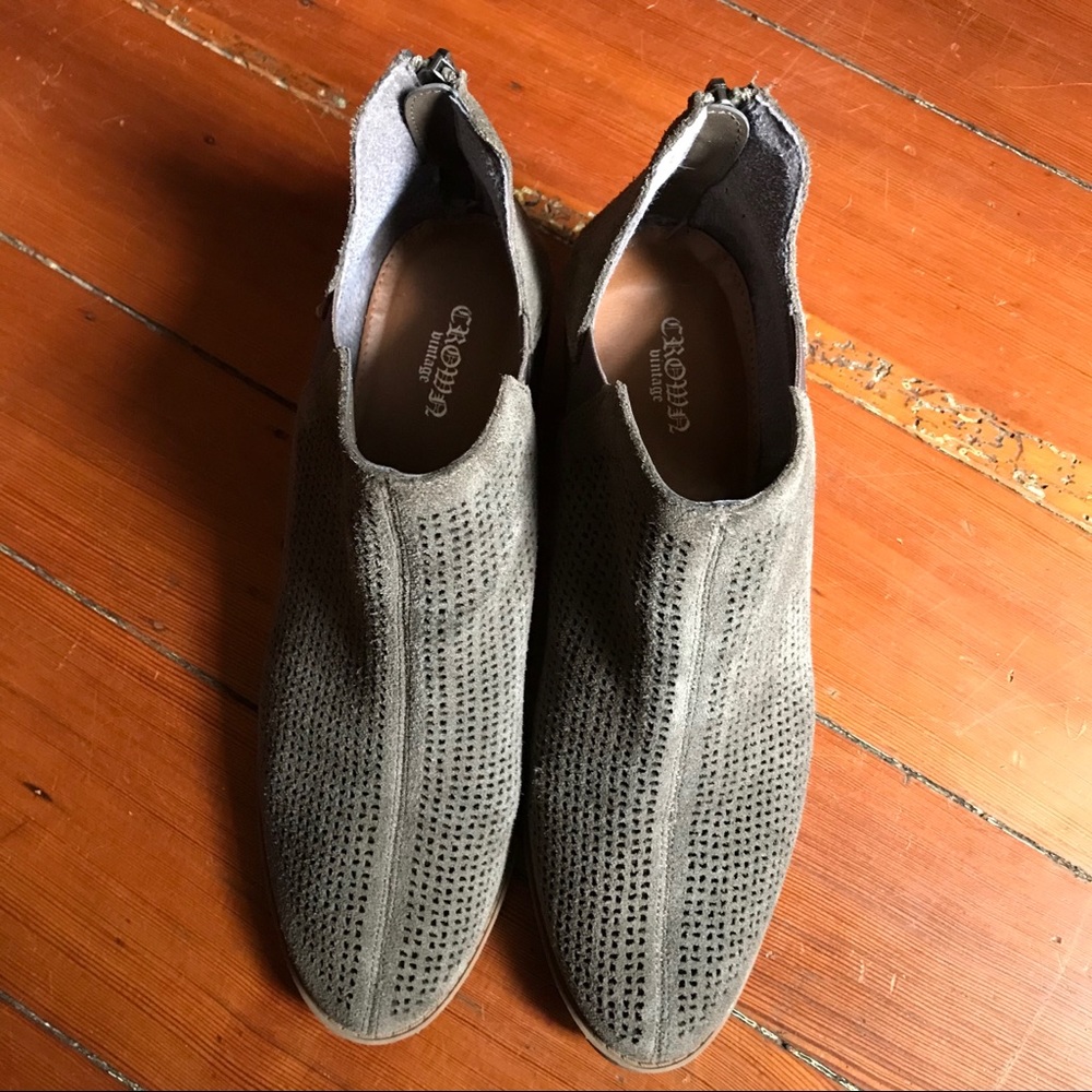 🌿Crown Vintage Rumble Booties